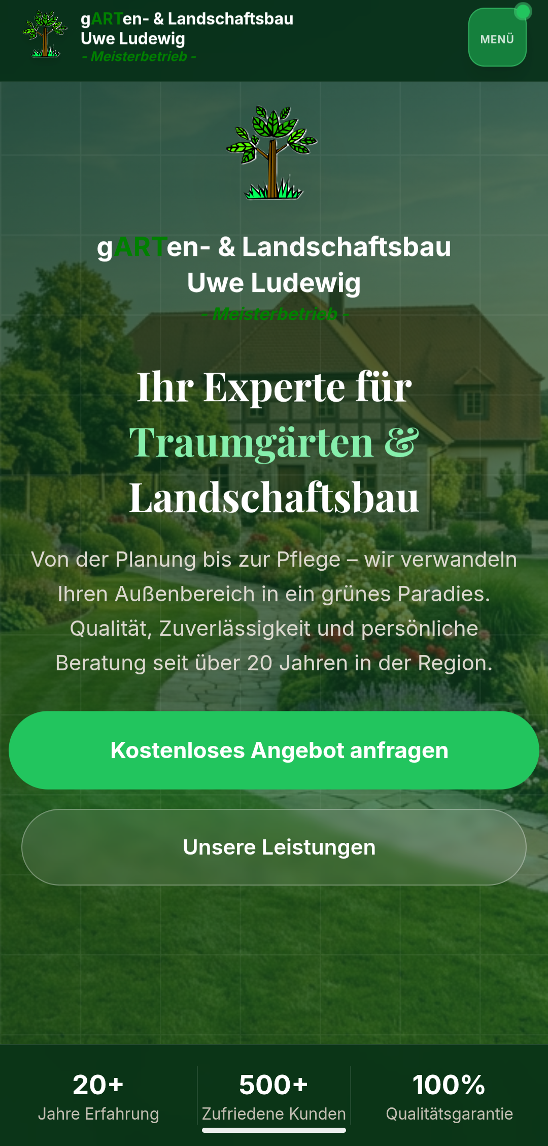gARTen- & Landschaftsbau Uwe Ludewig - Mobile Smartphone Vorschau
